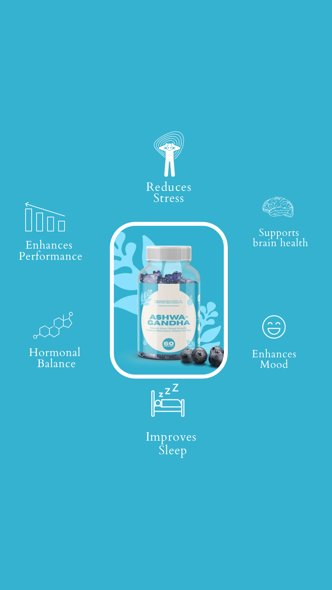 Ashwaganda Gummies - Stress Relief
